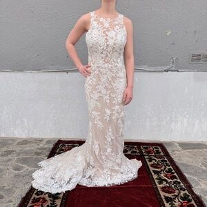 🤍 Dreams By Eddy K Lace Mermaid Wedding Gown / Bridal Dress